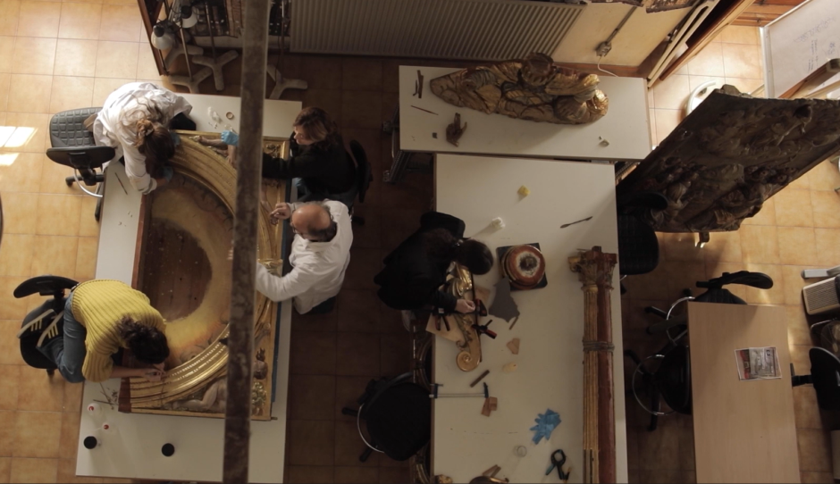 Restauración del retablo de la catedral de Cuenca