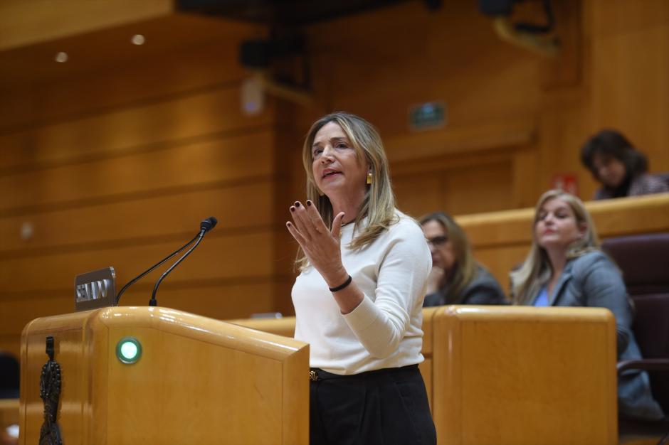 La portavoz del PP en el Senado, Alicia García