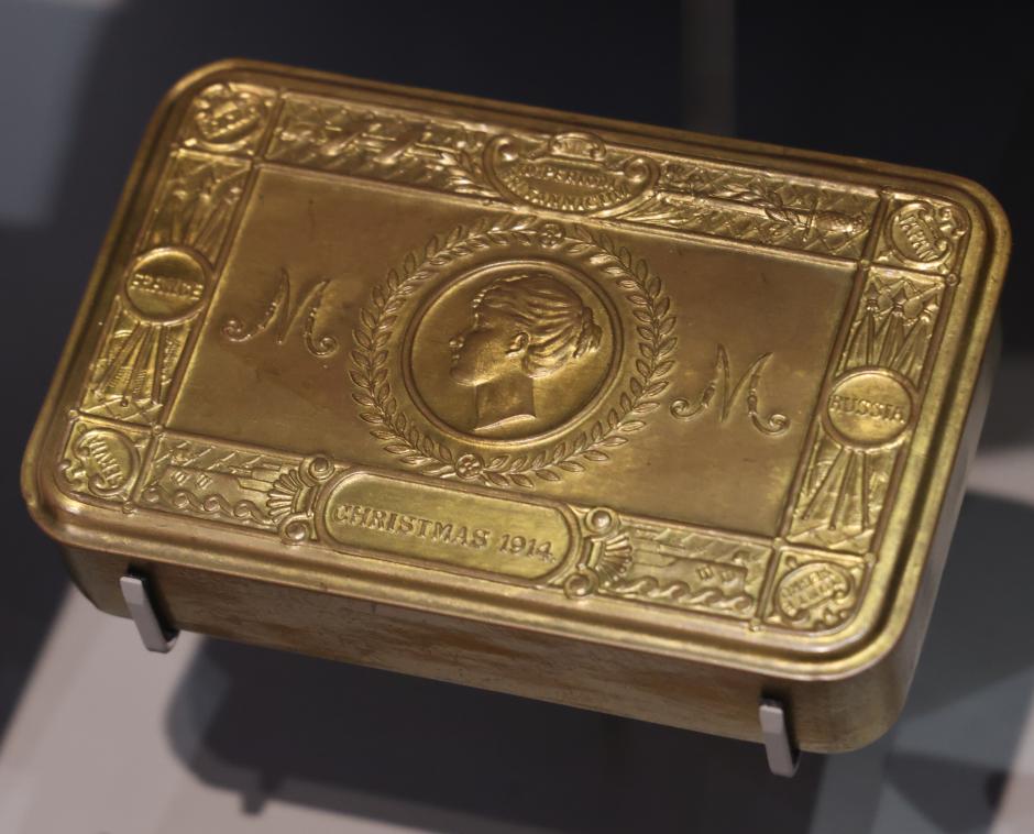 La caja de regalo de Navidad de 1914