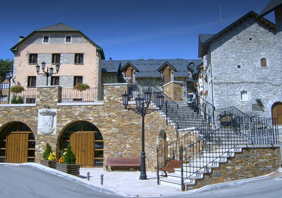 El pueblo está a más de 1.300 metros de altitud.