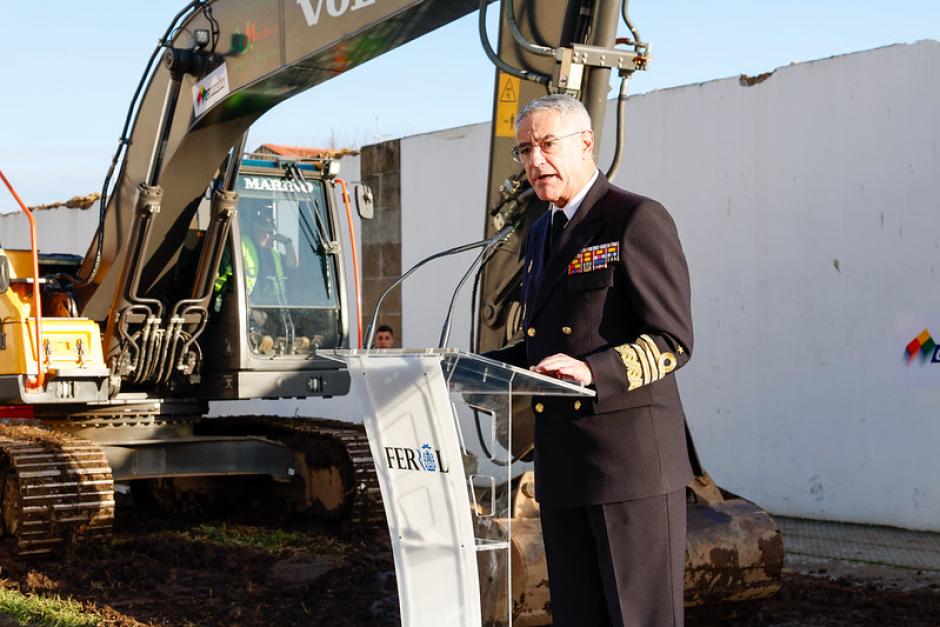 El Jefe de Estado Mayor de la Armada (Ajema), el almirante general Antonio Piñeiro