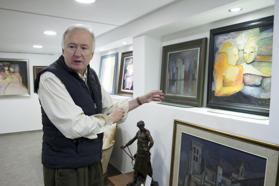 Adolfo Hernández es el director de El Museo Mínimo, un nuevo espacio para el arte en Salamanca