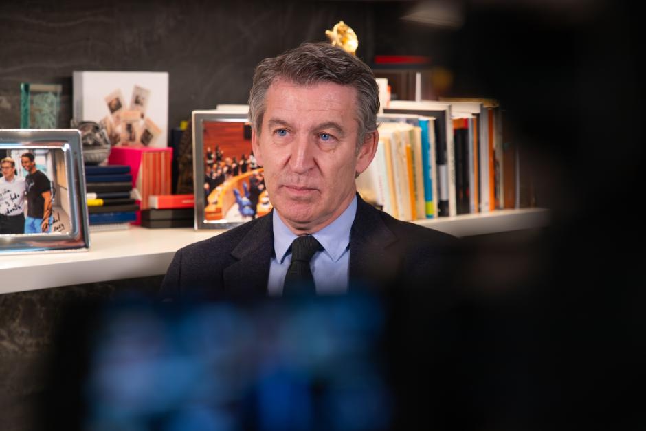 Feijóo responde a las preguntas de El Debate en su última entrevista de 2025