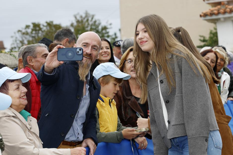 La Infanta Sofía, en la localidad asturiana de Valdesoto, Pueblo Ejemplar 2025