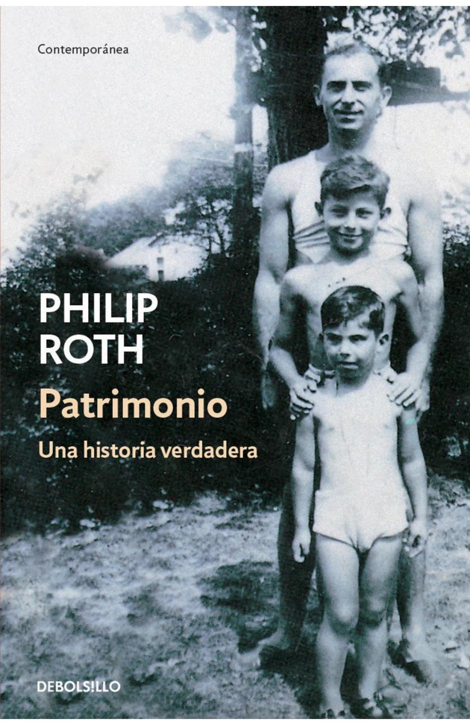 Cubierta de 'Patrimonio', de Philip Roth