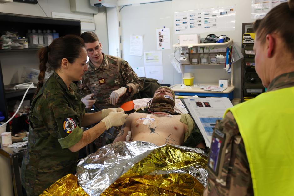 Ejercicio Eagle Angel