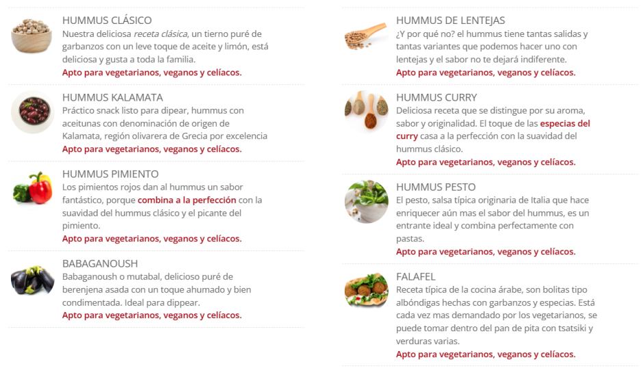 Imagen de la variedad de hummus que elabora Rensika, proveedor de Mercadona.