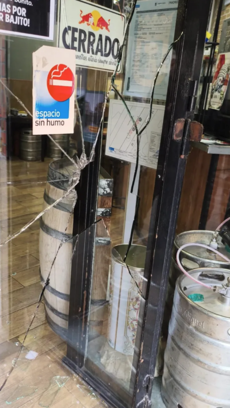 Ataque a pedradas en la Garibaldi