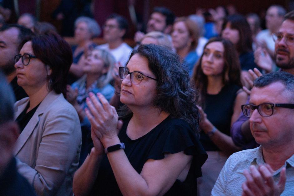 Imagen de archivo de Mónica Oltra en una aparición pública en octubre de 2025