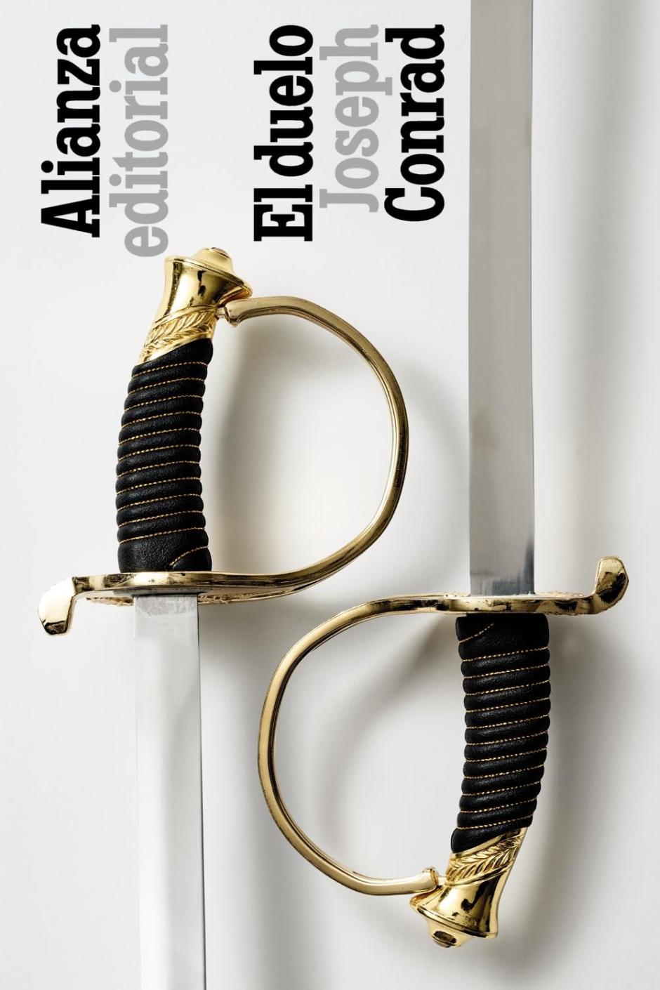 Cubierta de una edición actual del relato El duelo de Joseph Conrad