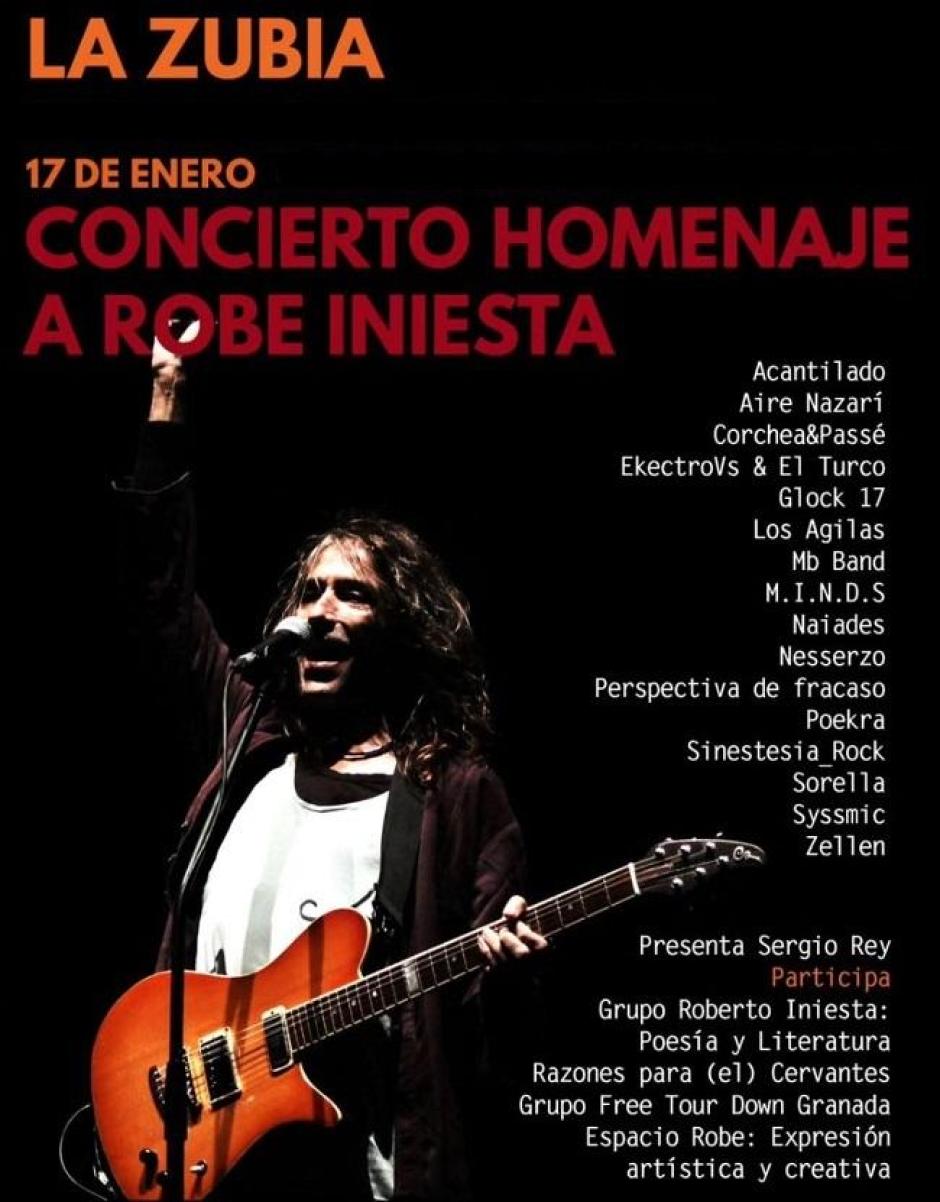 Concierto en homenaje a Robe Iniesta