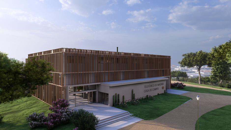 Vistazo del nuevo teleférico de Madrid