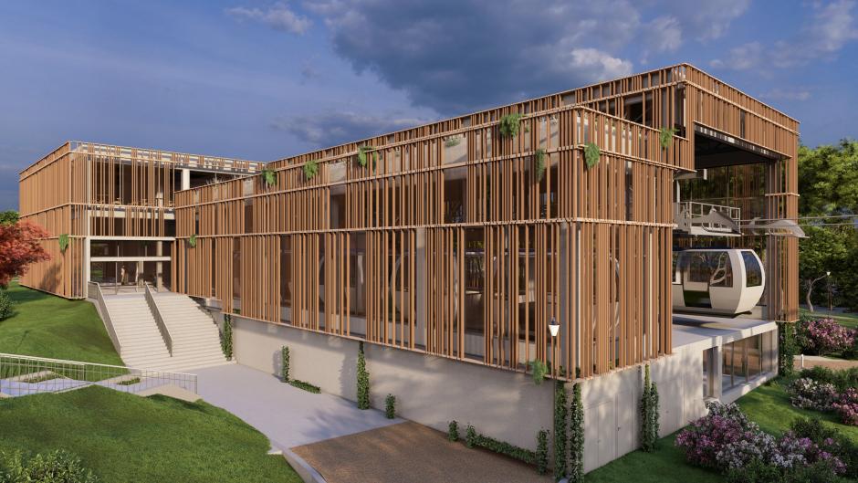 Vistazo del nuevo teleférico de Madrid