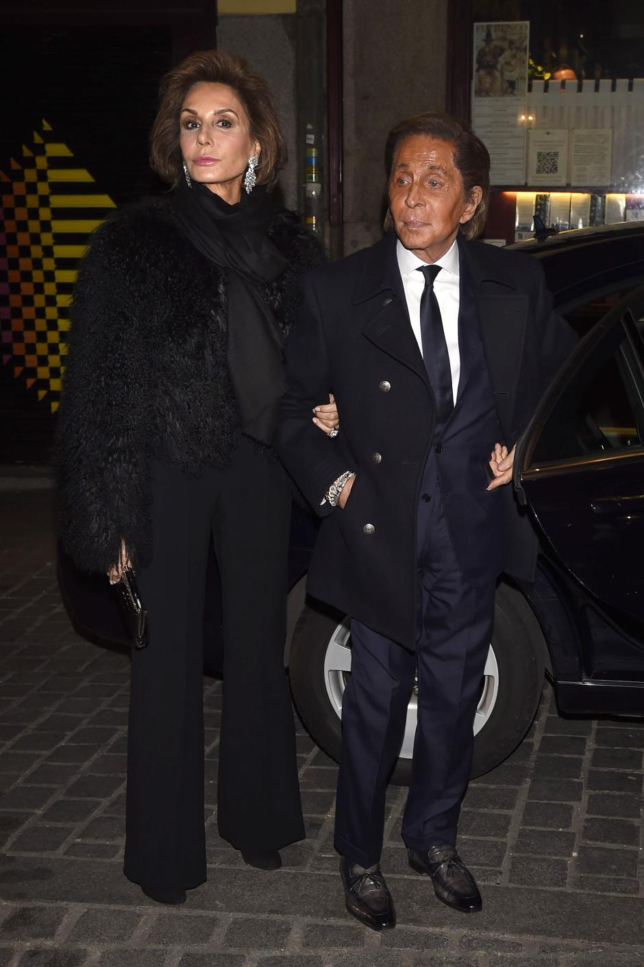 Naty Abascal con Valentino