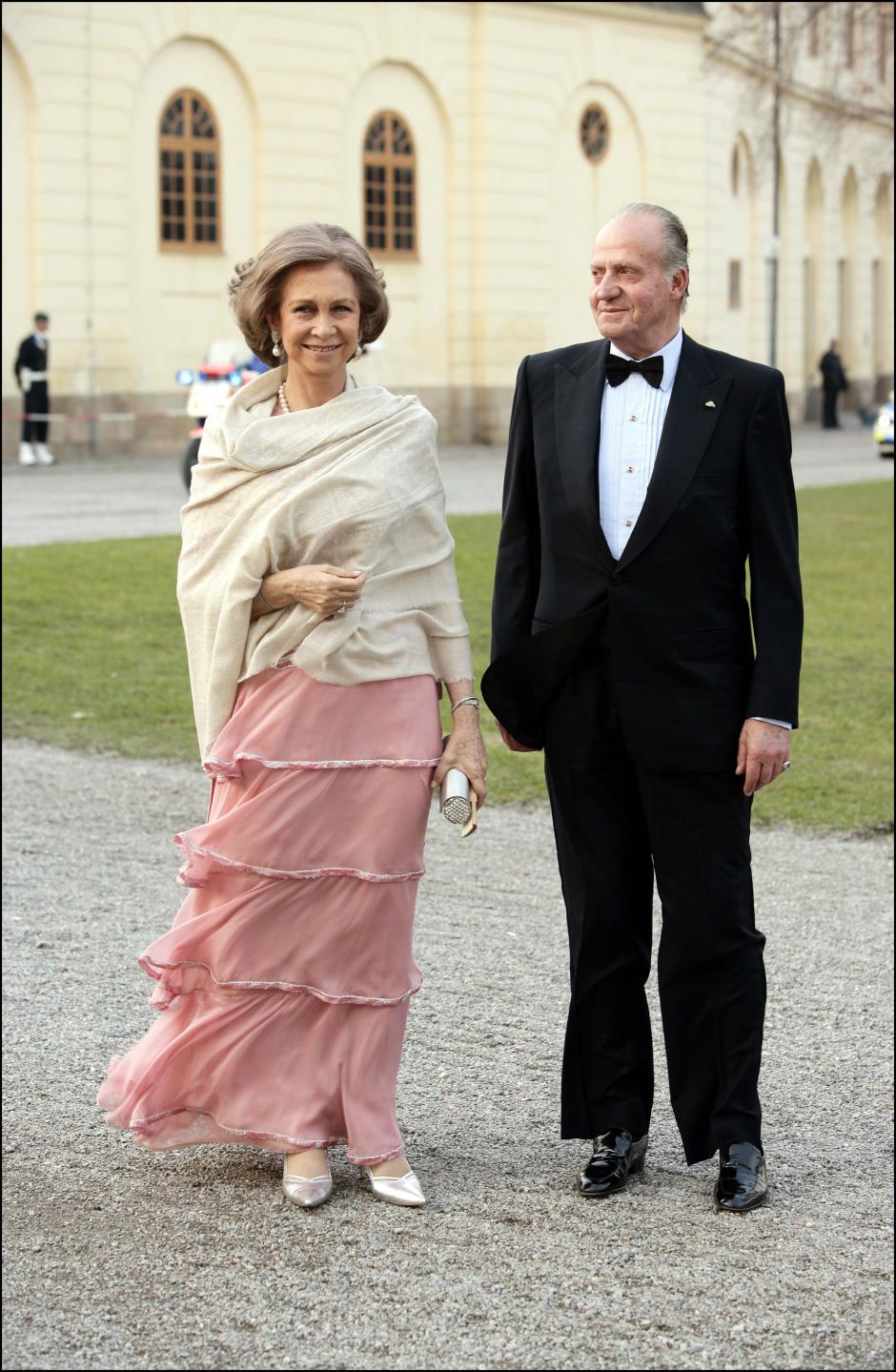 La Reina Sofía con un diseño de Valentino