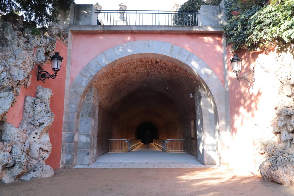 Entrada del túnel