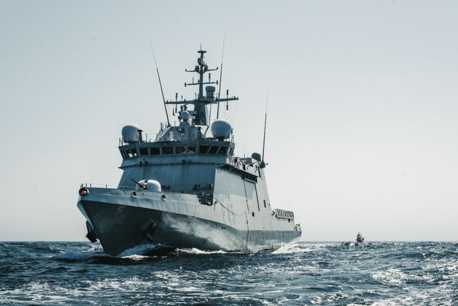 El Buque de Acción Marítima Audaz de la Armada española