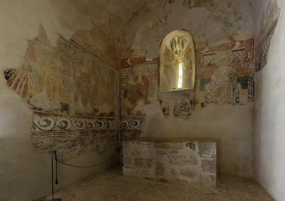 Interior de la ermita