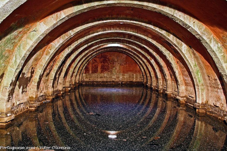 Cisterna del castillo de Marvão