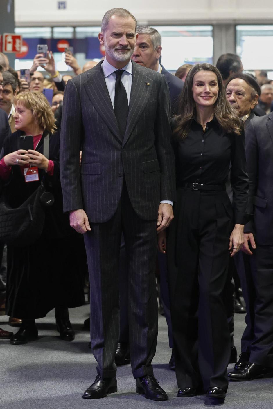 Don Felipe y Doña Letizia, en la inauguración de Titur