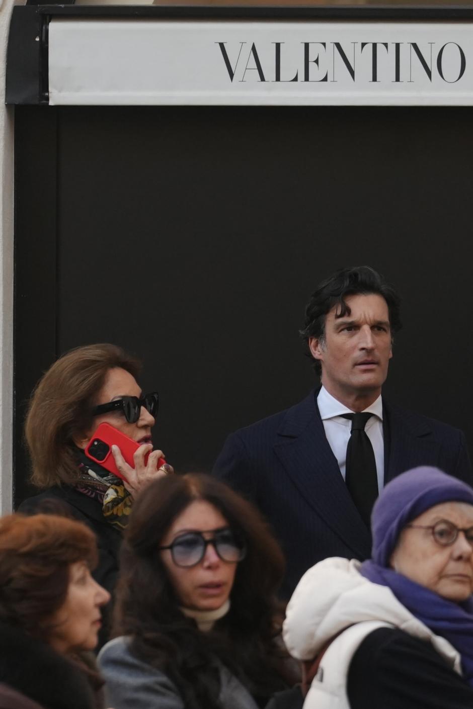 Naty Abascal con su hijo mayor