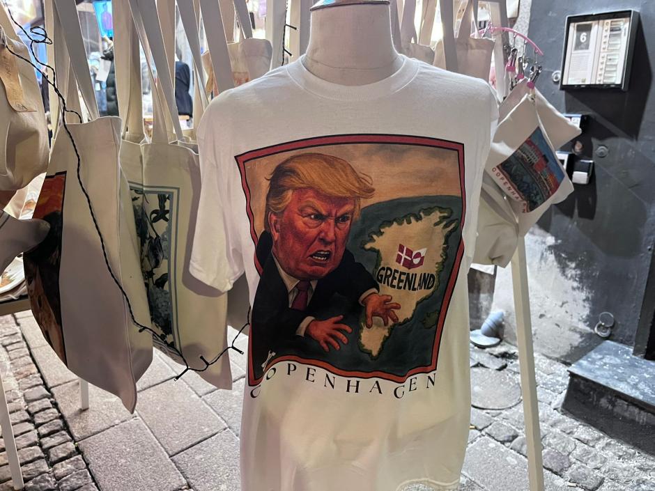 Una camiseta en contra de Trump