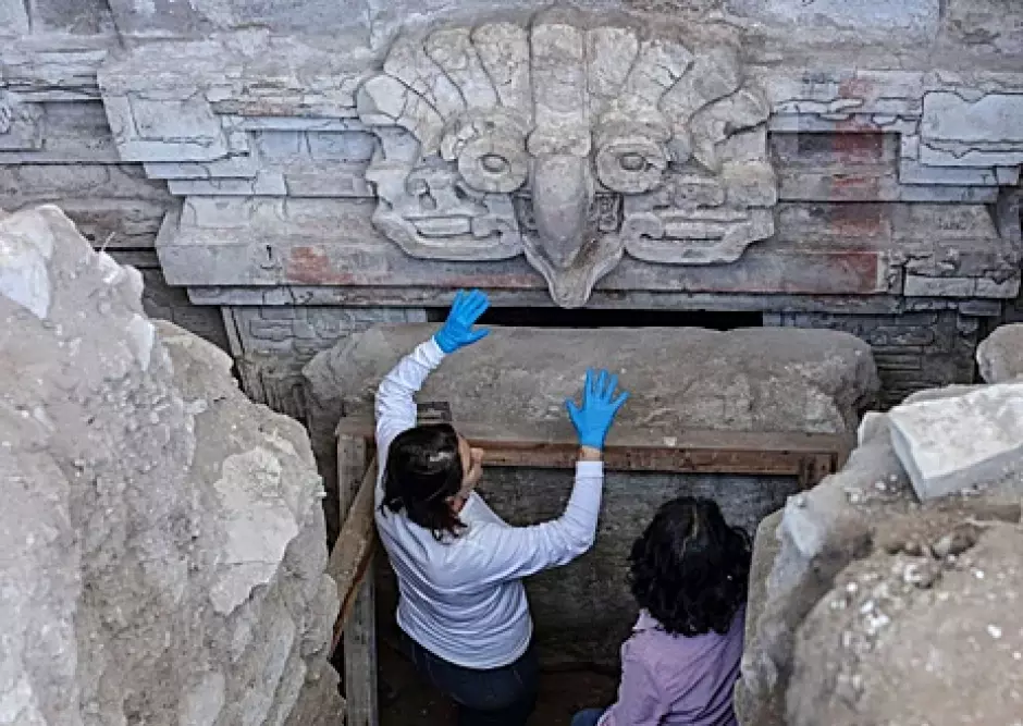 Entrada a la antecámara