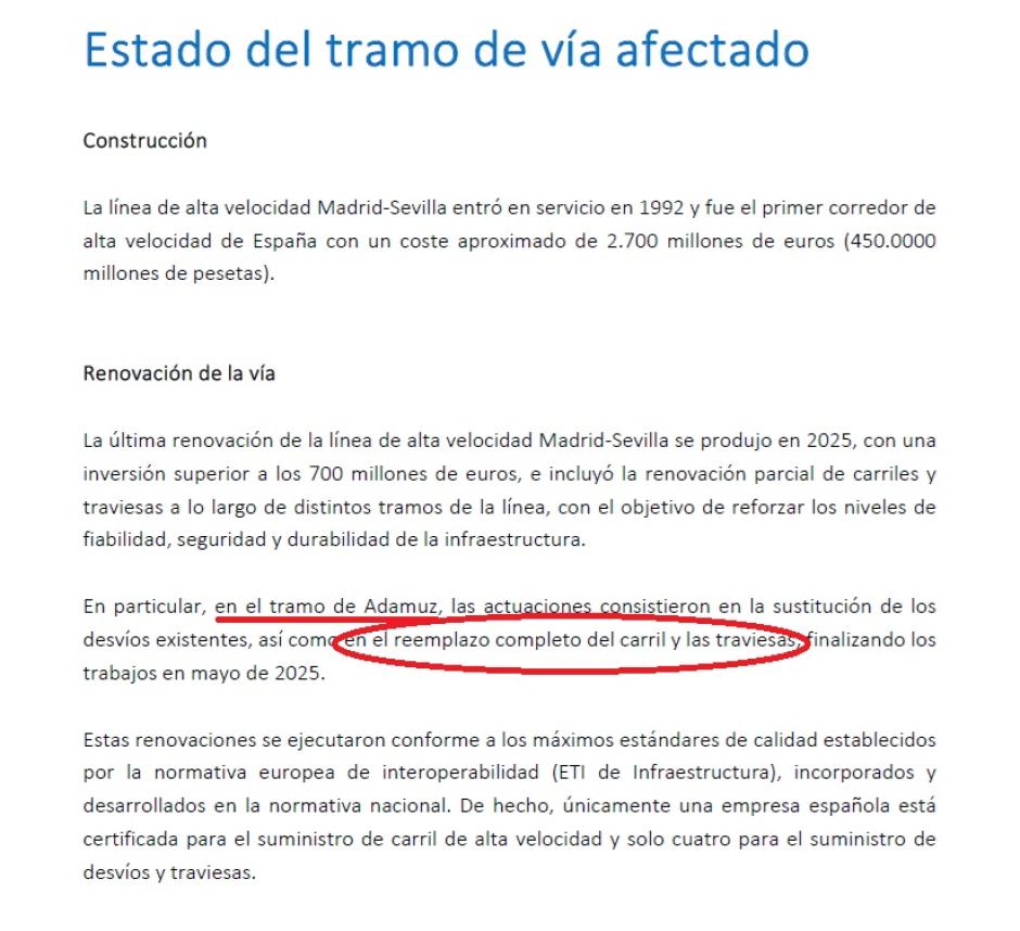 La página 19 del argumentario que la Moncloa distribuyó el jueves