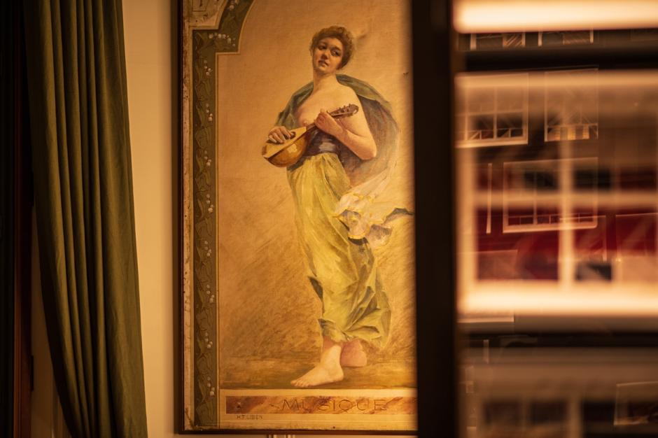 Detalle del interior del edificio