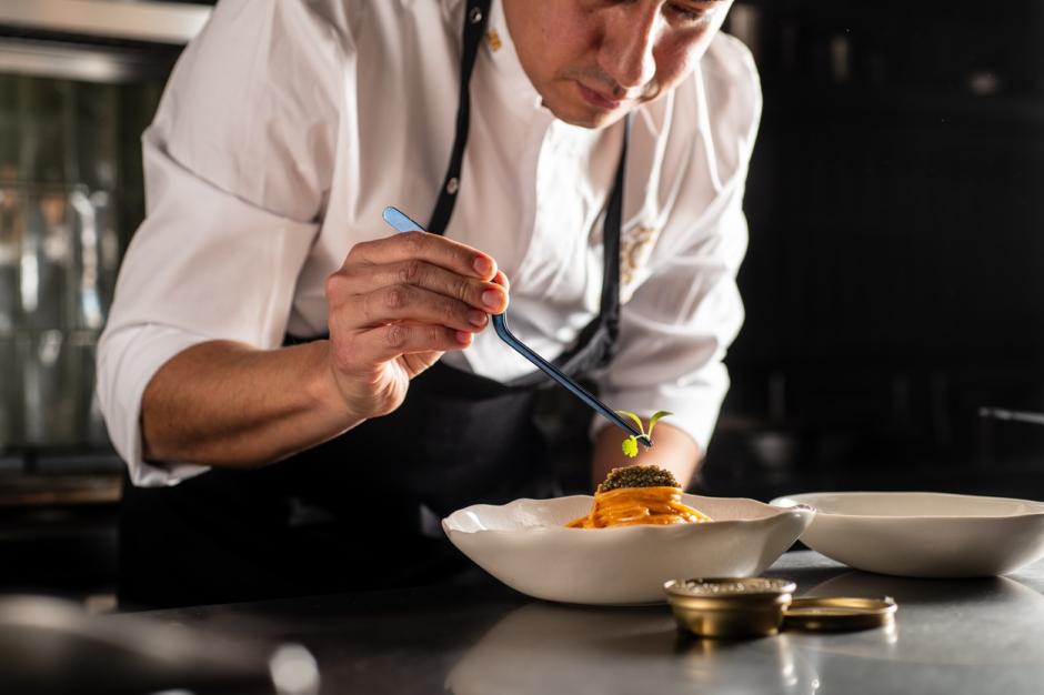 Cocina de uno de los restaurantes