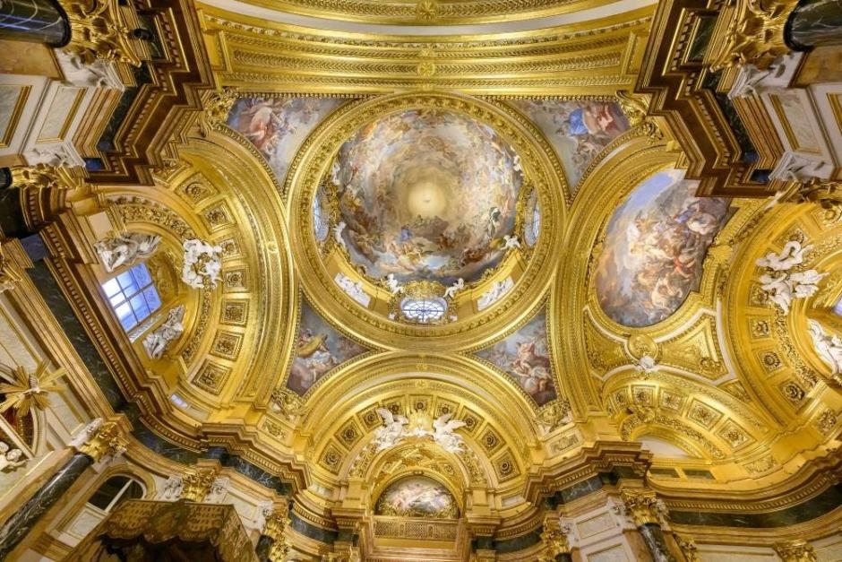 Cúpula de la capilla del Palacio Real de Madrid