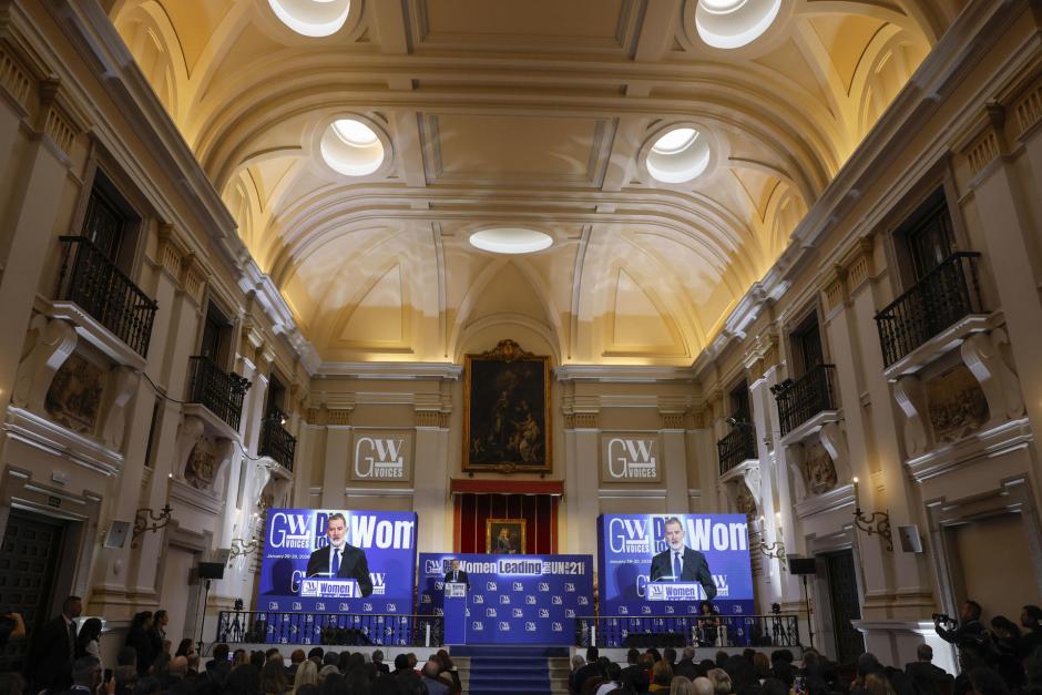 Reunión que ha inaugurado el Rey este jueves en la Real Academia de Bellas Artes de San Fernando en Madrid