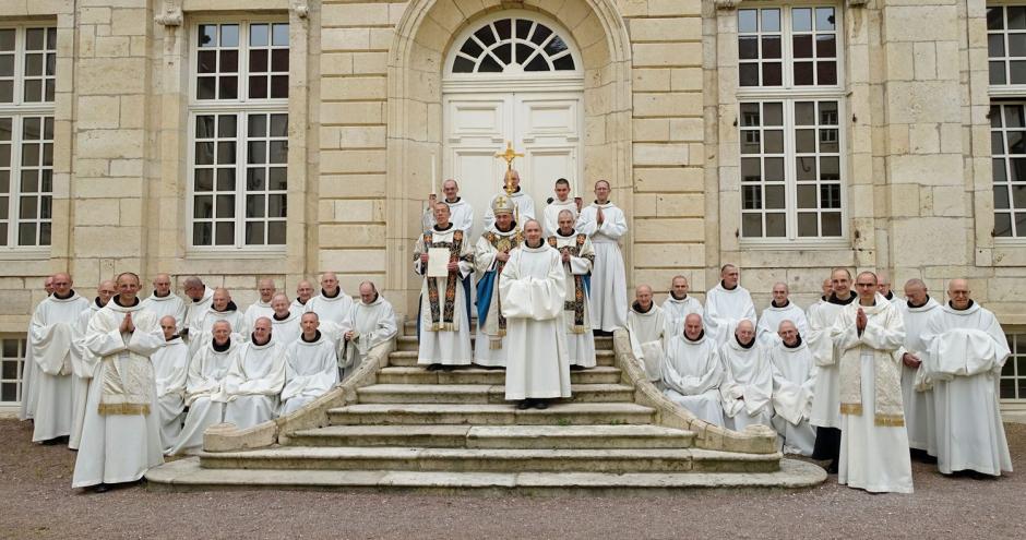 Monjes de la abadía de San José de Clairval