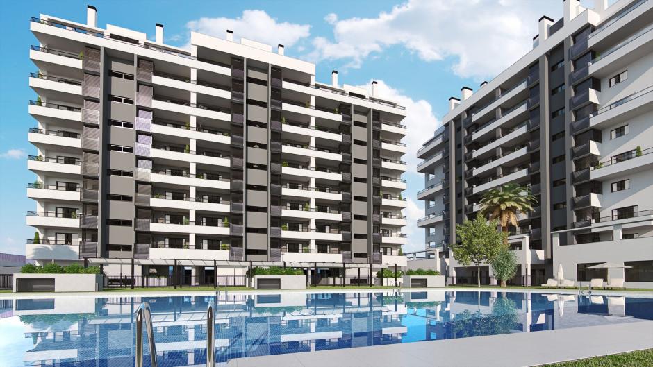 Proyecto del Residencial Las Naves en la playa de San Juan de Alicante