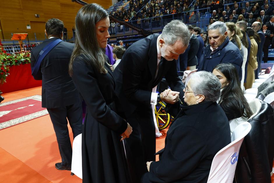 Los Reyes comparten el dolor de las víctimas