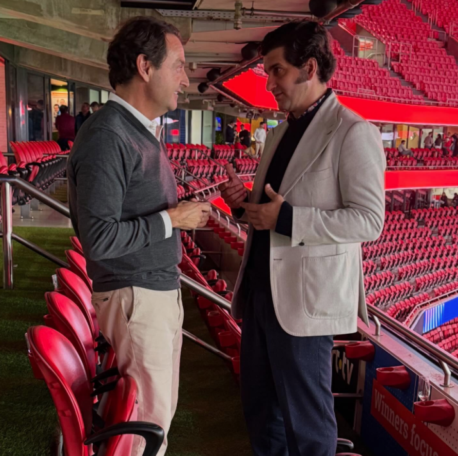 Rafael García Garrido con Morante