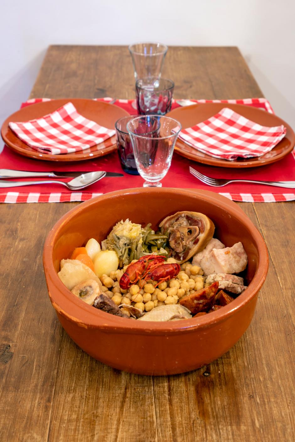 Cocido de Taba, especialidad del Parador