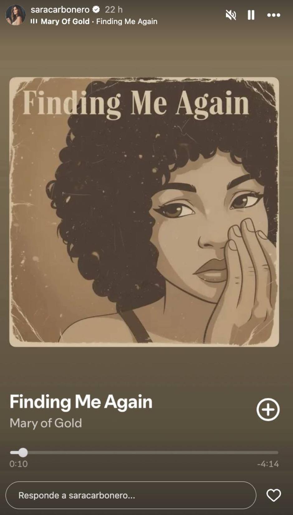 Imagen compartida por Sara Carbonero