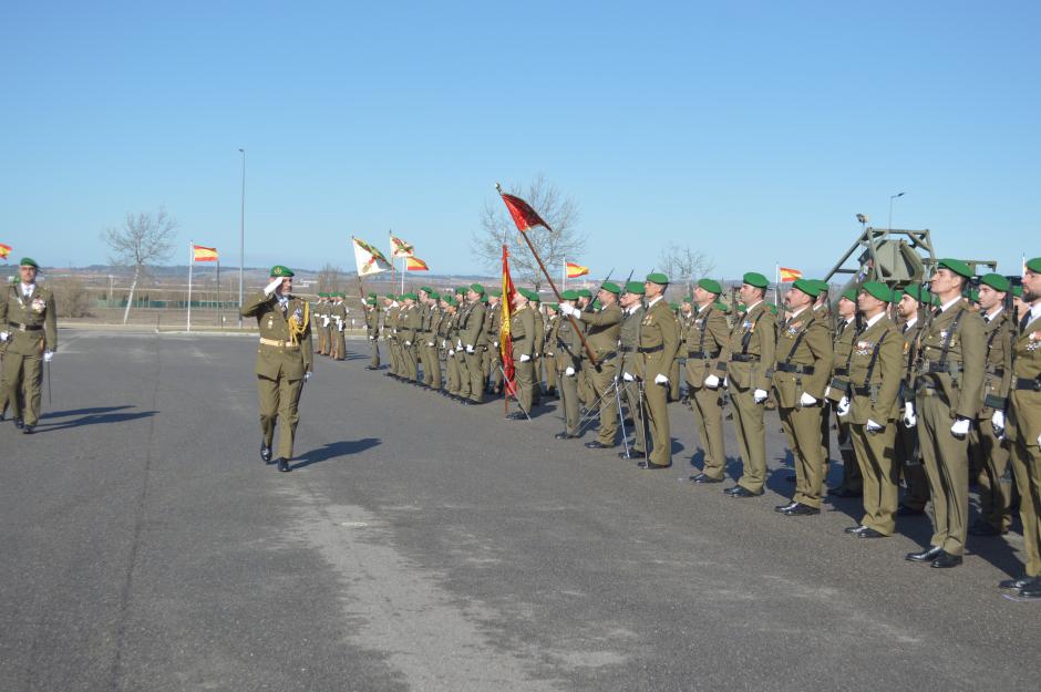 La Agrupación de Apoyo Logístico 61 celebra el 15 aniversario de la creación de la Brigada Logística con su Ceremonia Militar Anual