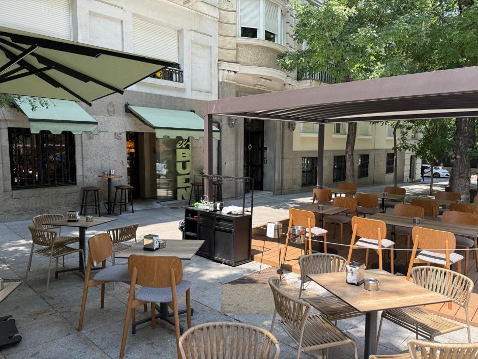 Nueva terraza de El Buen
