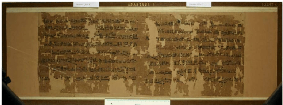 Papyrus Anastasi I