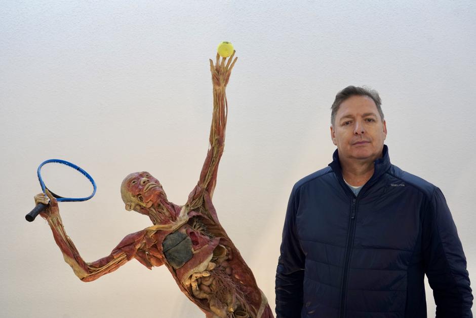 Exposición Bodies Evolution, con cuerpos humanos reales