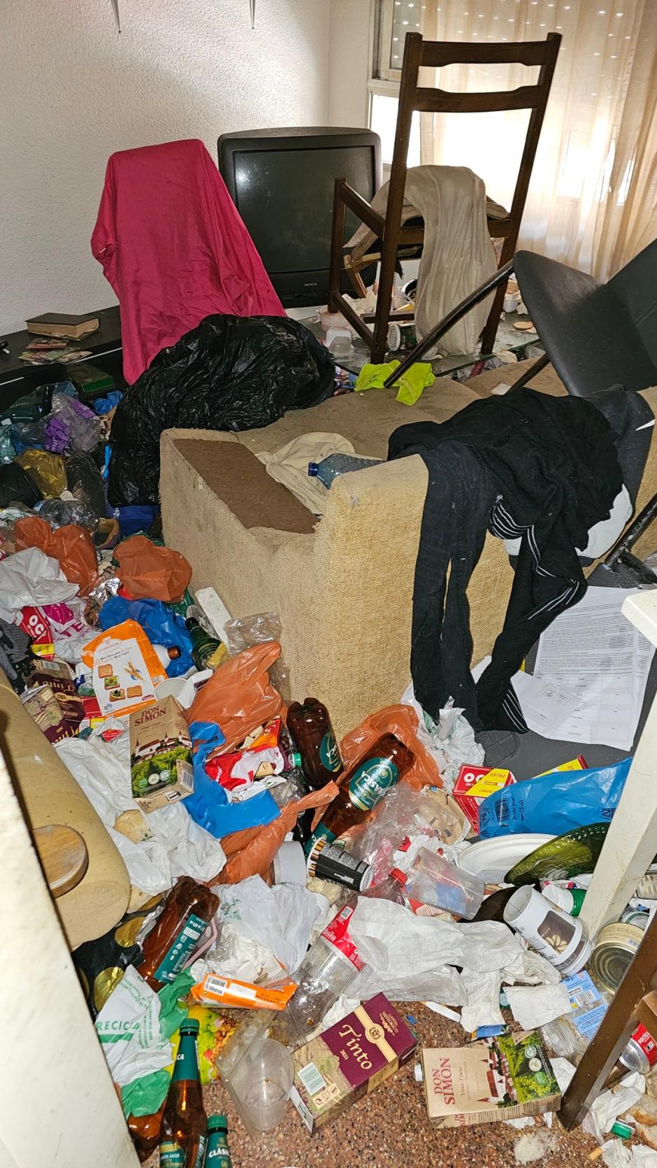 Vivienda desokupada en Murcia por 'Contraocupación'