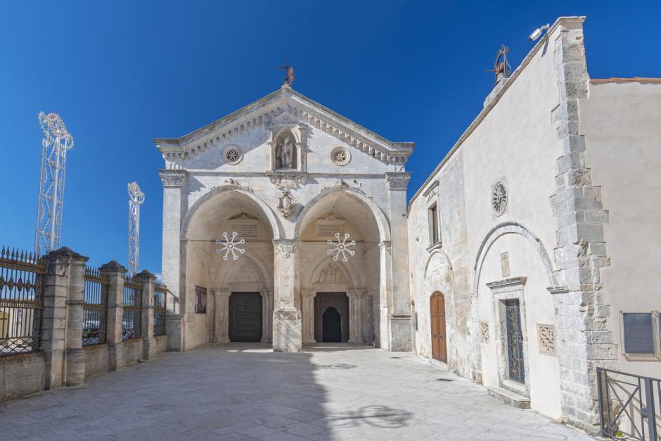 Santuario del Monte Sant'Angelo, en Apulia (Italia)