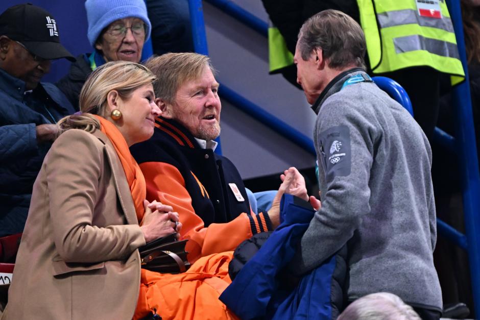 Los Reyes de Países Bajos con Enrique de Luxemburgo