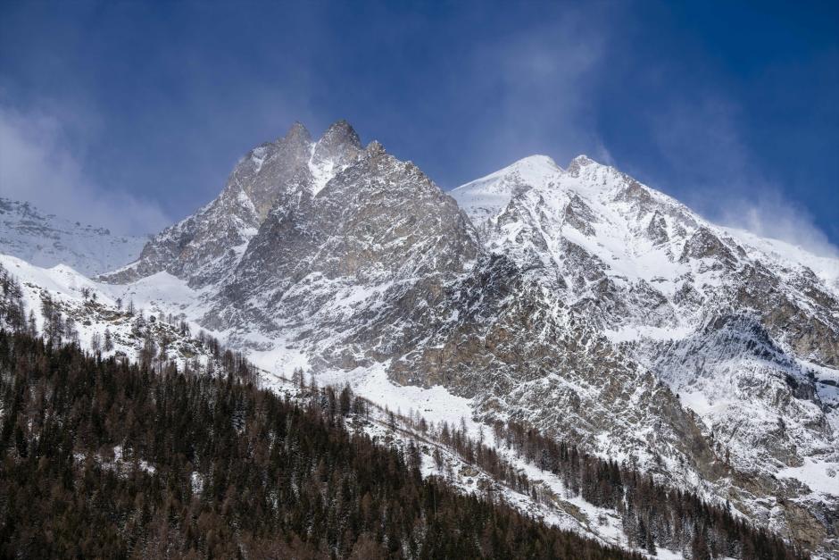 Vista del Parque Nacional Gran Paraíso, en el Valle de Aosta (Italia)