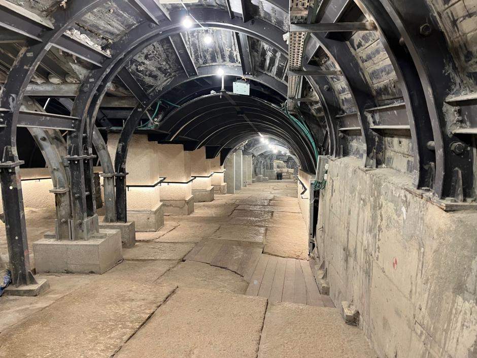 El Camino de los Peregrinos es una experiencia subterránea