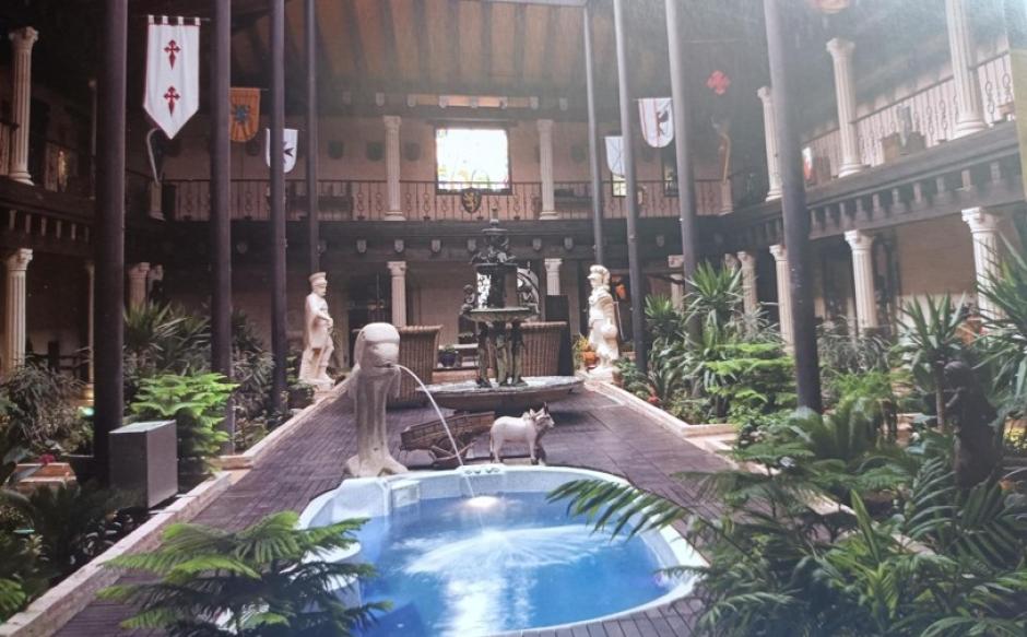 Interior del Castillo de Villaferga, en Villaralbo (Zamora)