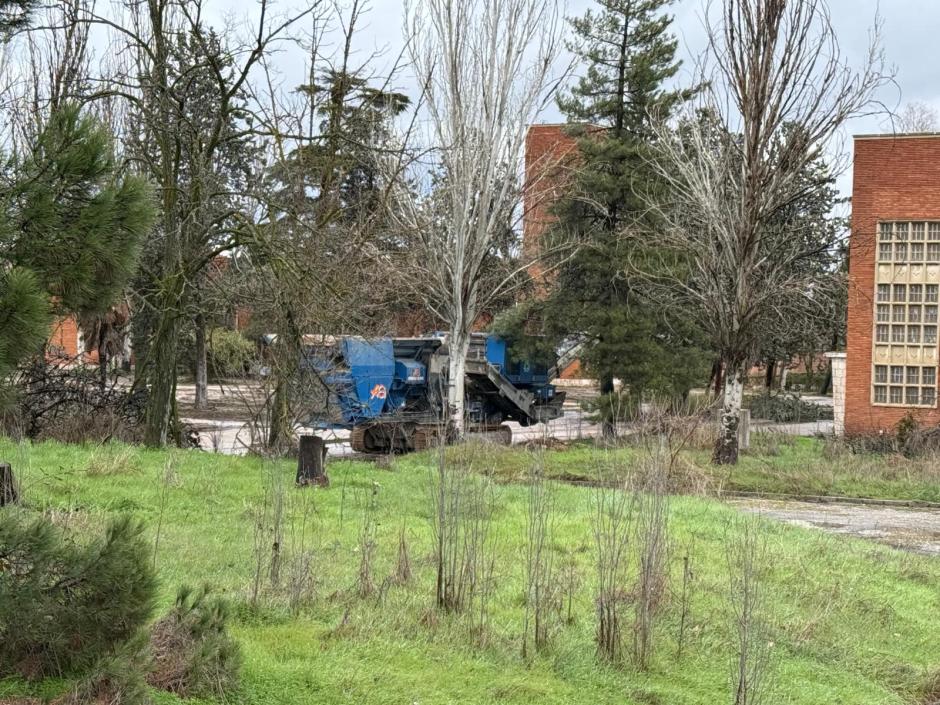 Vista de la Operación Campamento a febrero de 2026