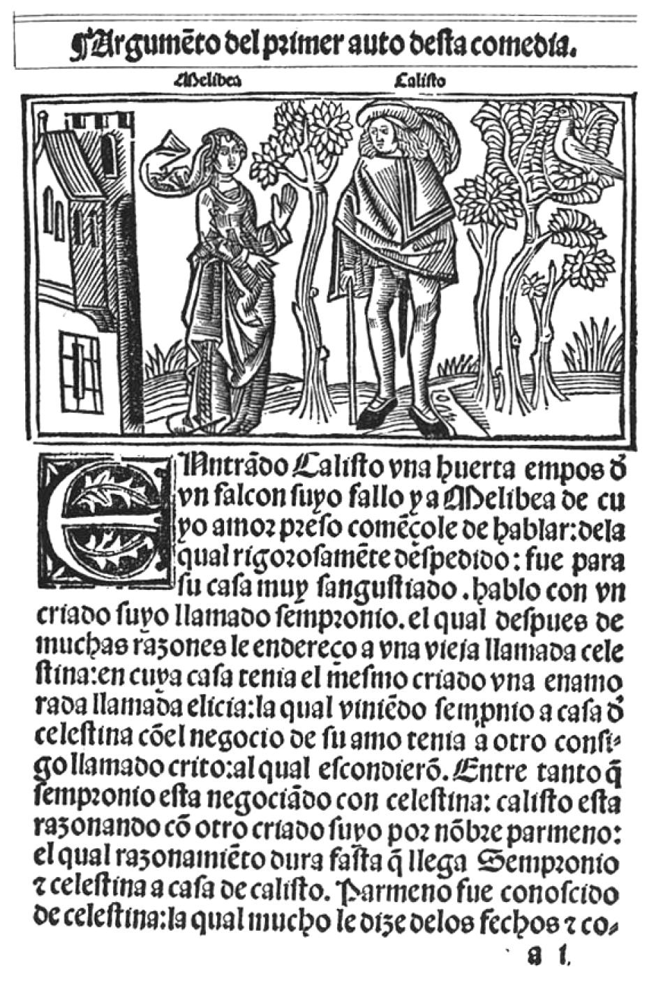 Comedia de Calisto y Melibea. Fadrique de Basilea, Burgos, 1499
